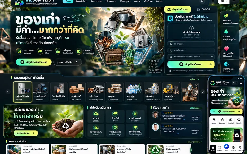 บทความ ทำไมเว็บไซต์ต้อง Responsive และ Mobile First